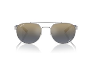 Ray-Ban RB3736CH Silver Blue polarizált napszemüveg