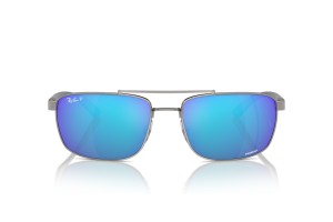 Ray-Ban RB3737CH 004/A1 gunmetal zöld-kék polarizált