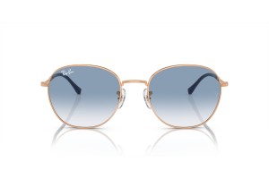 RAY-BAN RB3809 92623F — Rose Gold, világoskék lencse