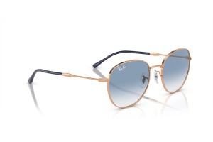 RAY-BAN RB3809 92623F — Rose Gold, világoskék lencse