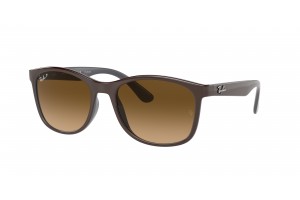 RAY-BAN RB4374 6600M2 barna-szürke polarizált napszemüveg