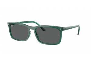 RAY-BAN RB4435 6615B1 Transparent Green Dark Grey napszemüveg