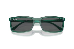 RAY-BAN RB4435 6615B1 Transparent Green Dark Grey