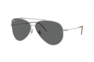 RAY-BAN RBR0101S 003/GR AVIATOR REVERSE Silver Dark Grey napszemüveg
