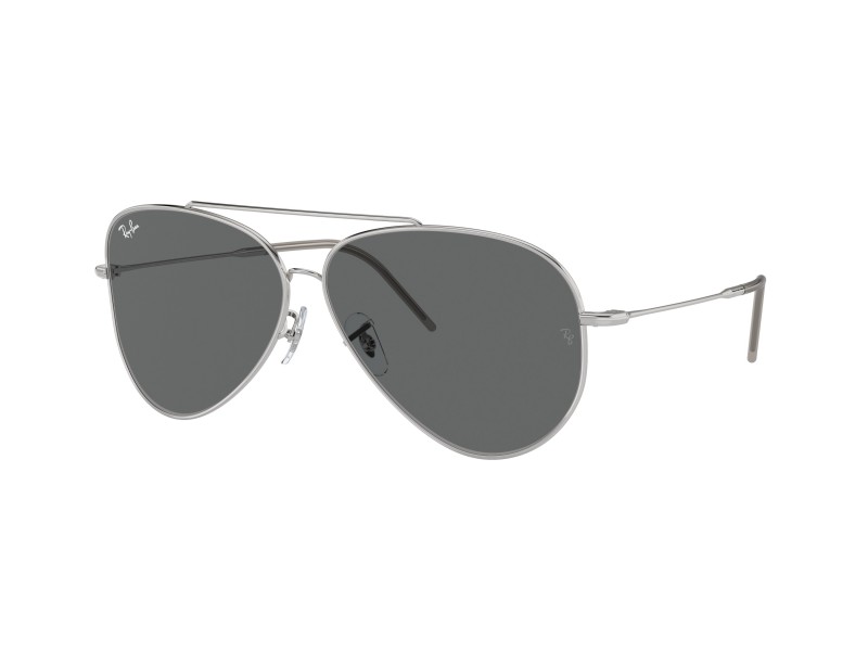 RAY-BAN RBR0101S Aviator Reverse - ezüst sötétszürke