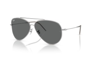 RAY-BAN RBR0101S Aviator Reverse - ezüst sötétszürke