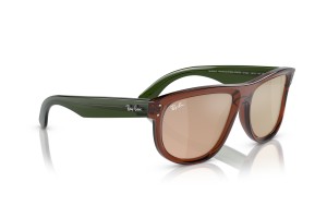 RAY-BAN RBR0501S Boyfriend Reverse – áttetsző világosbarna