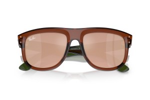 RAY-BAN RBR0501S Boyfriend Reverse – áttetsző világosbarna