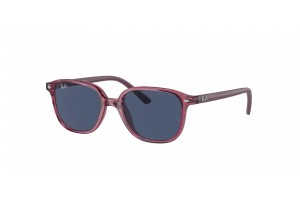 Ray-Ban RJ9093S 711280 Junior – átlátszó rózsaszín keret, sötétkék lencse