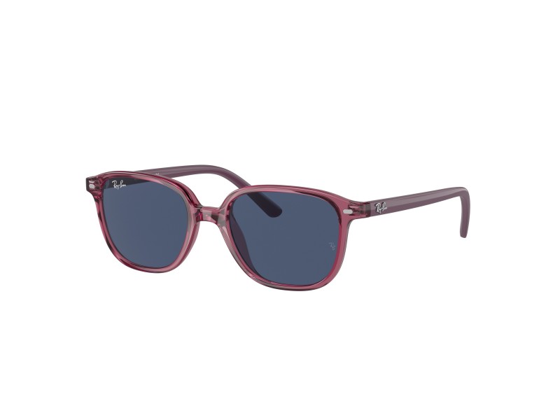 Ray-Ban RJ9093S 711280 Junior – átlátszó rózsaszín keret, sötétkék lencse