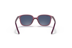Ray-Ban RJ9093S 711280 Junior – átlátszó rózsaszín keret, sötétkék lencse