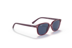 Ray-Ban RJ9093S 711280 Junior – átlátszó rózsaszín keret, sötétkék lencse