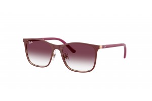 Ray-Ban RJ9551S Bordeaux – Rose Gold, Dark Violet