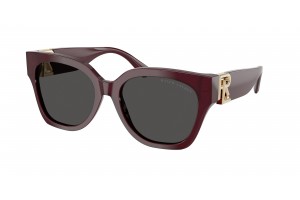RALPH LAUREN RL8221 508387 THE OVERSZED RICKY Solid Bordeaux Dark Grey napszemüveg