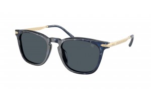 RALPH LAUREN RL8233U 618387 Shiny Blue Havana Blue Grey Solid napszemüveg