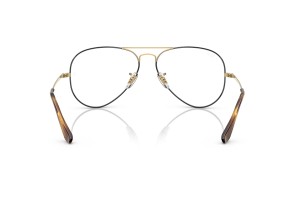 Ray-Ban RX6489 Aviator Havana - demo lencse