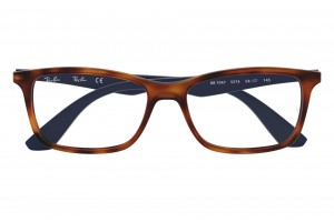 Ray-Ban RX7047 5574 Light Havana szemüveg (DEMO)