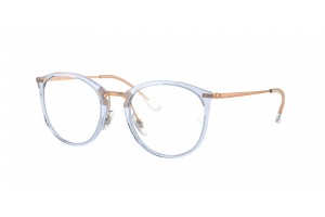 Ray-Ban RX7140 8336 áttetsző világoskék