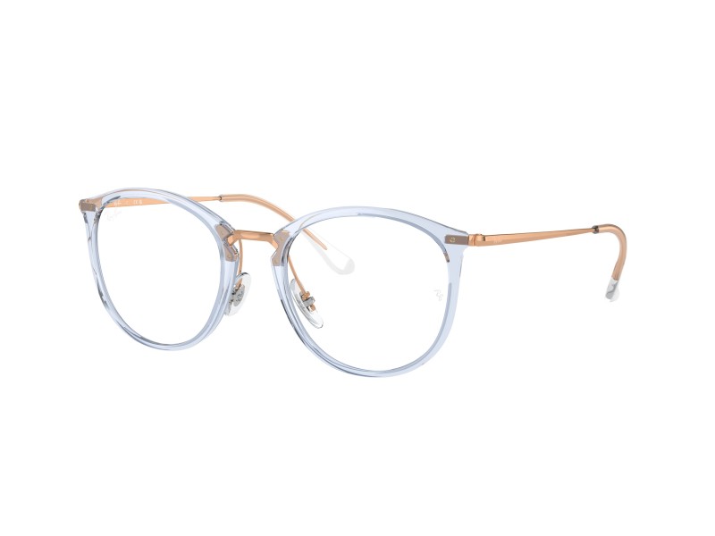 Ray-Ban RX7140 8336 áttetsző világoskék