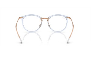 Ray-Ban RX7140 8336 áttetsző világoskék
