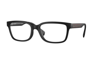 BURBERRY BE2379U Charlie - matt fekete demo lencse, 57 mm