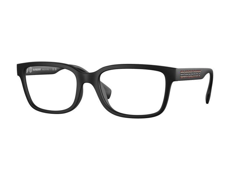 BURBERRY BE2379U Charlie - matt fekete demo lencse, 57 mm