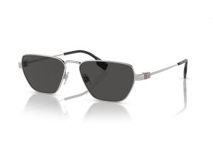 BURBERRY BE3146 100587, ezüst keret, sötét szürke lencse
