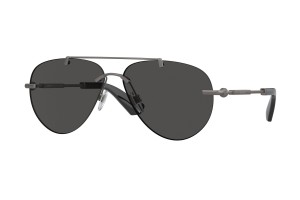 BURBERRY BE3151 Dark Grey pilot napszemüveg, fém váz
