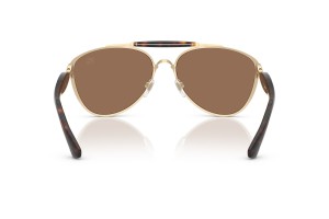 BURBERRY BE3160 Light Gold / Dark Brown napszemüveg