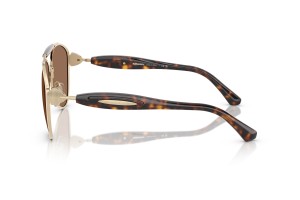 BURBERRY BE3160 Light Gold / Dark Brown napszemüveg