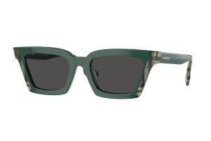 Burberry Briar BE4392U Green Check - sötétszürke lencse