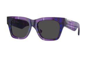 BURBERRY BE4424 Check Violet Dark Grey napszemüveg