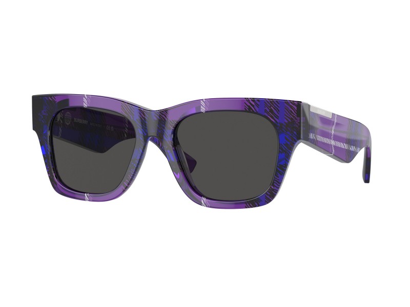 BURBERRY BE4424 Check Violet Dark Grey napszemüveg