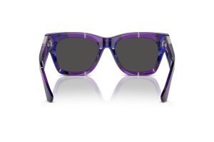 BURBERRY BE4424 Check Violet Dark Grey napszemüveg