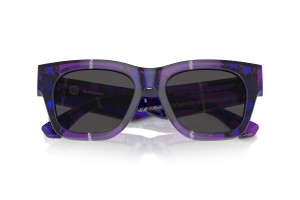 BURBERRY BE4424 Check Violet Dark Grey napszemüveg