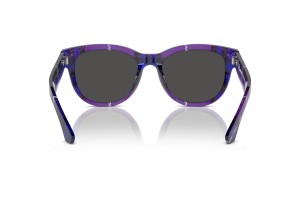BURBERRY BE4432U 411387 Check Violet - Dark Grey napszemüveg