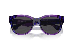 BURBERRY BE4432U 411387 Check Violet - Dark Grey napszemüveg