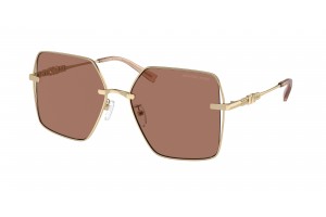 MICHAEL KORS MK1157D SANYA - fényes arany / világosbarna lencse