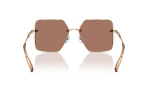 MICHAEL KORS MK1157D SANYA - fényes arany / világosbarna lencse