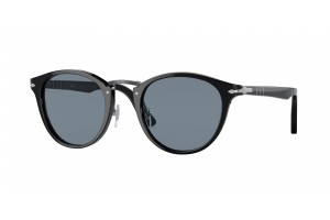 PERSOL PO3108S 95/56 – fekete keret, világoskék lencse