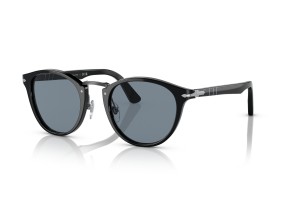 PERSOL PO3108S 95/56 – fekete keret, világoskék lencse