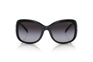 PRADA PR 04ZS 1AB09S fekete napszemüveg, szürke degradé lencse