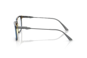 PRADA PR 05ZV Denim Tortoise optikai szemüveg demo lencsével