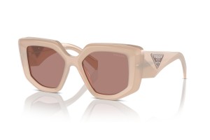 PRADA PR 14ZS 19R-10D - Opál keret, világos barna napszemüveg