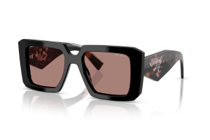 PRADA PR 23YS 27B60B – fekete keret, világosbarna lencse