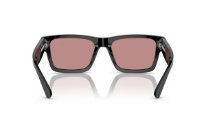 PRADA PR 25ZS fekete fukszia kristály polarizált napszemüveg