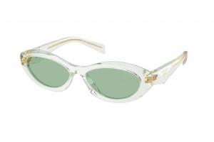 PRADA PR 26ZS 14R20E Transparent Mint Green napszemüveg