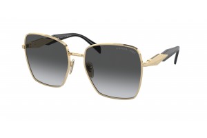 PRADA PR 64ZS ZVN5W1 Pale Gold Polarized Grey Gradient napszemüveg
