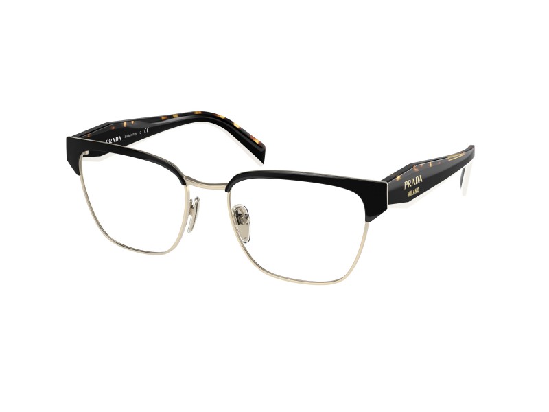 PRADA PR 65YV AAV1O1 – fekete/pale gold demo szemüveg
