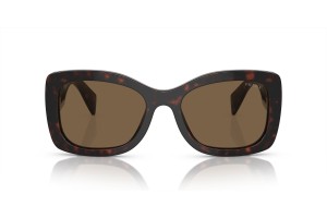 Prada PR A08S 16N5Y1 - Briar tortoise, sötétbarna polarizált